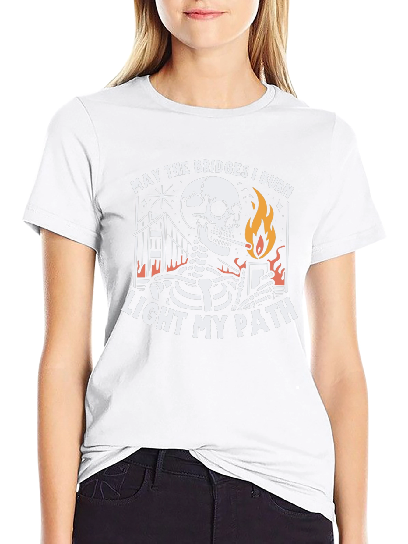 May the Bridges I Burn T-Shirt