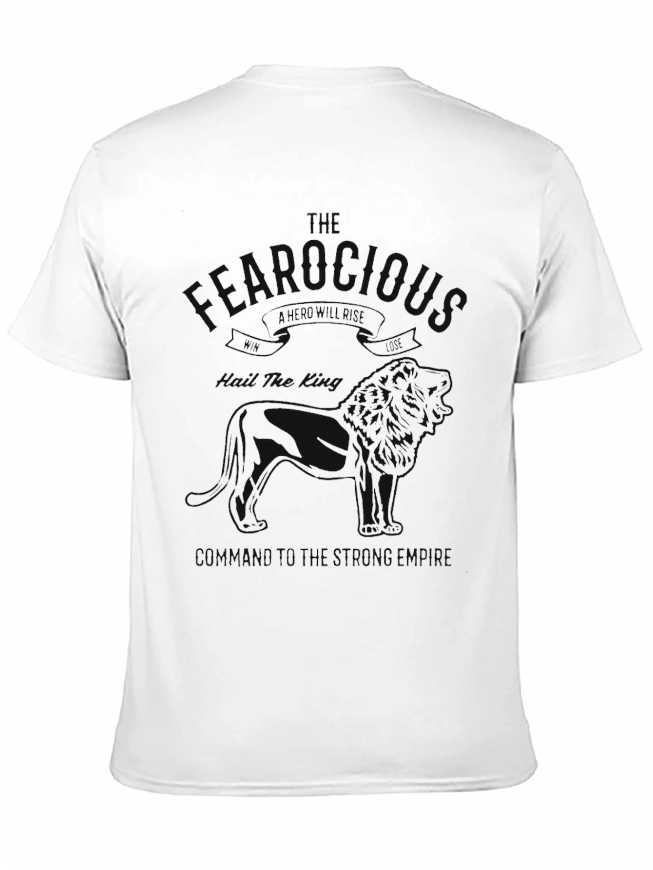 Mens The Fear Cage T-Shirt - Black
