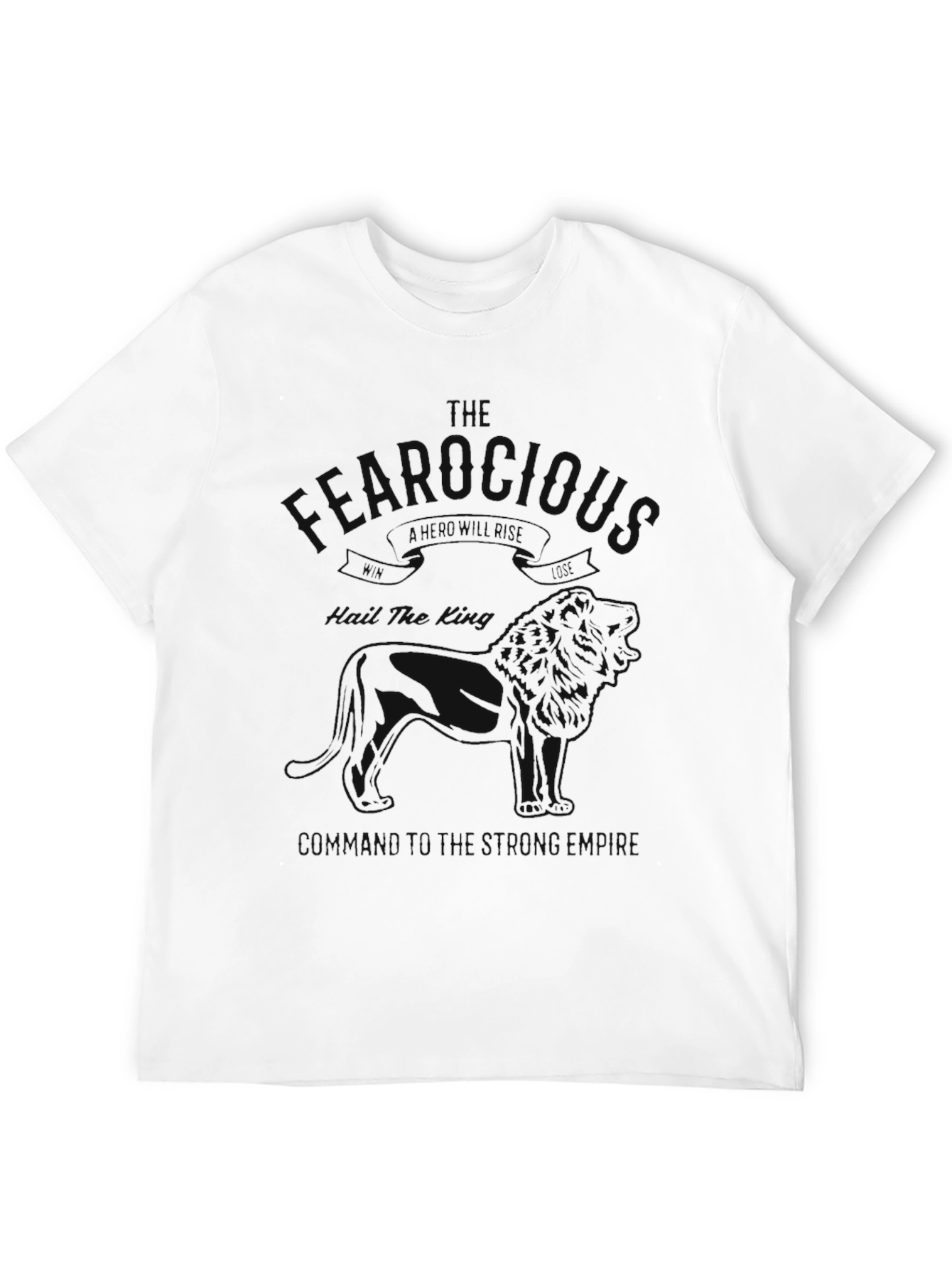 Mens The Fear Cage T-Shirt - Black