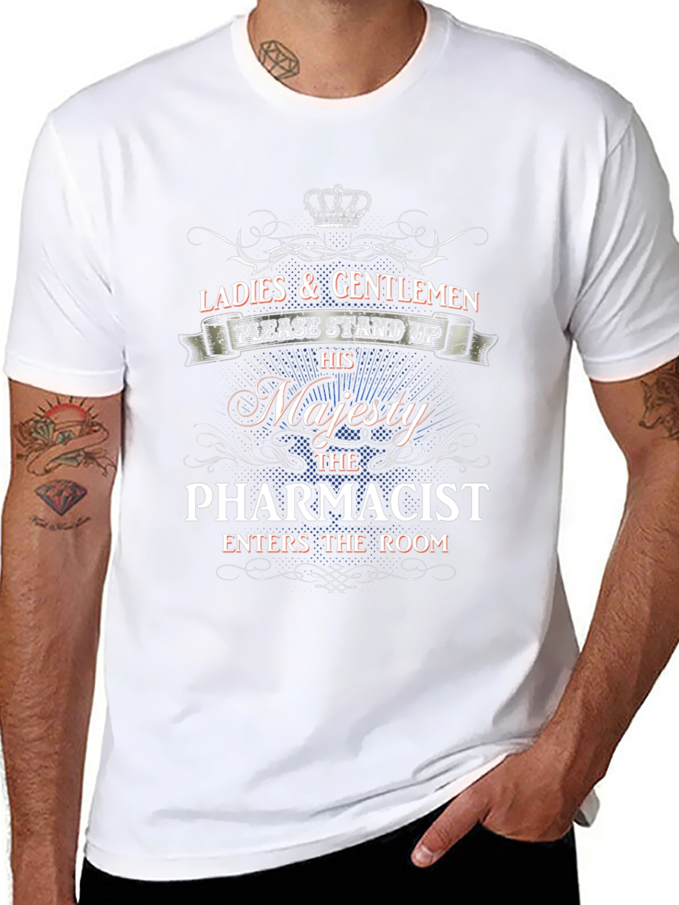 Majesty Pharmacist T-Shirt - Stand Up!