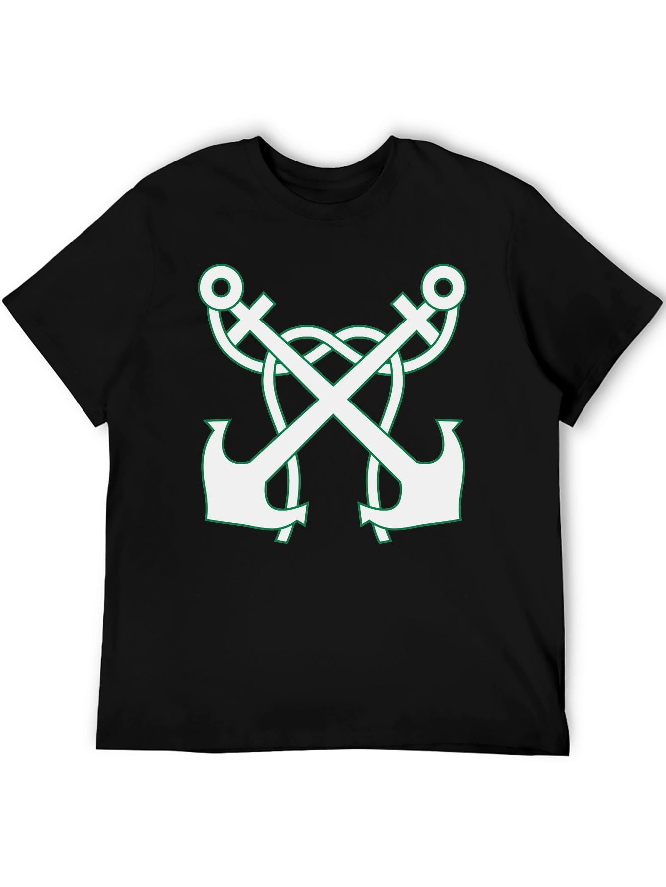 Anchor Graphic Tee - Classic Black T-Shirt