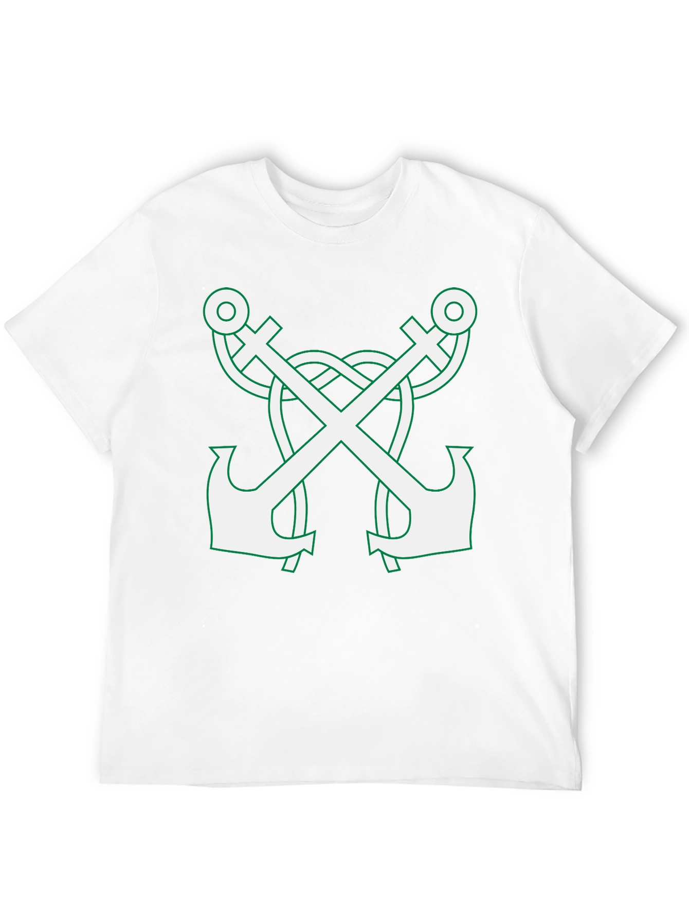 Anchor Graphic Tee - Classic Black T-Shirt