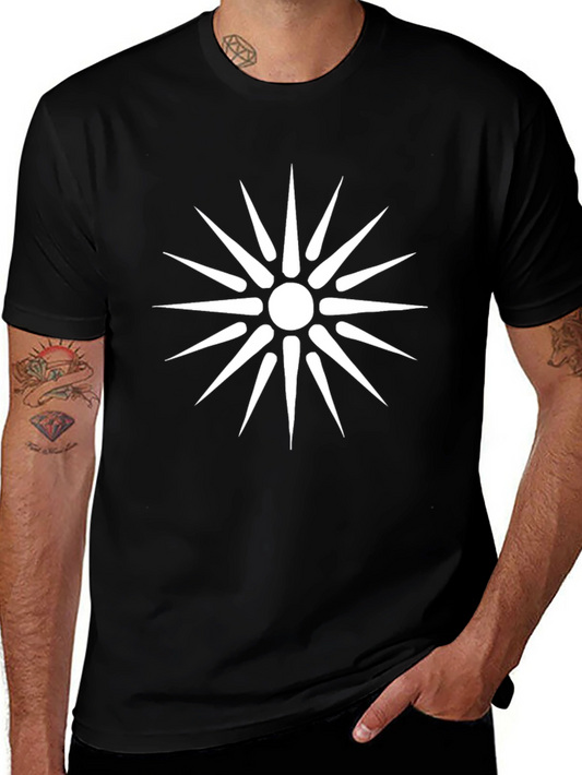 Vergina Sun Black T-Shirt