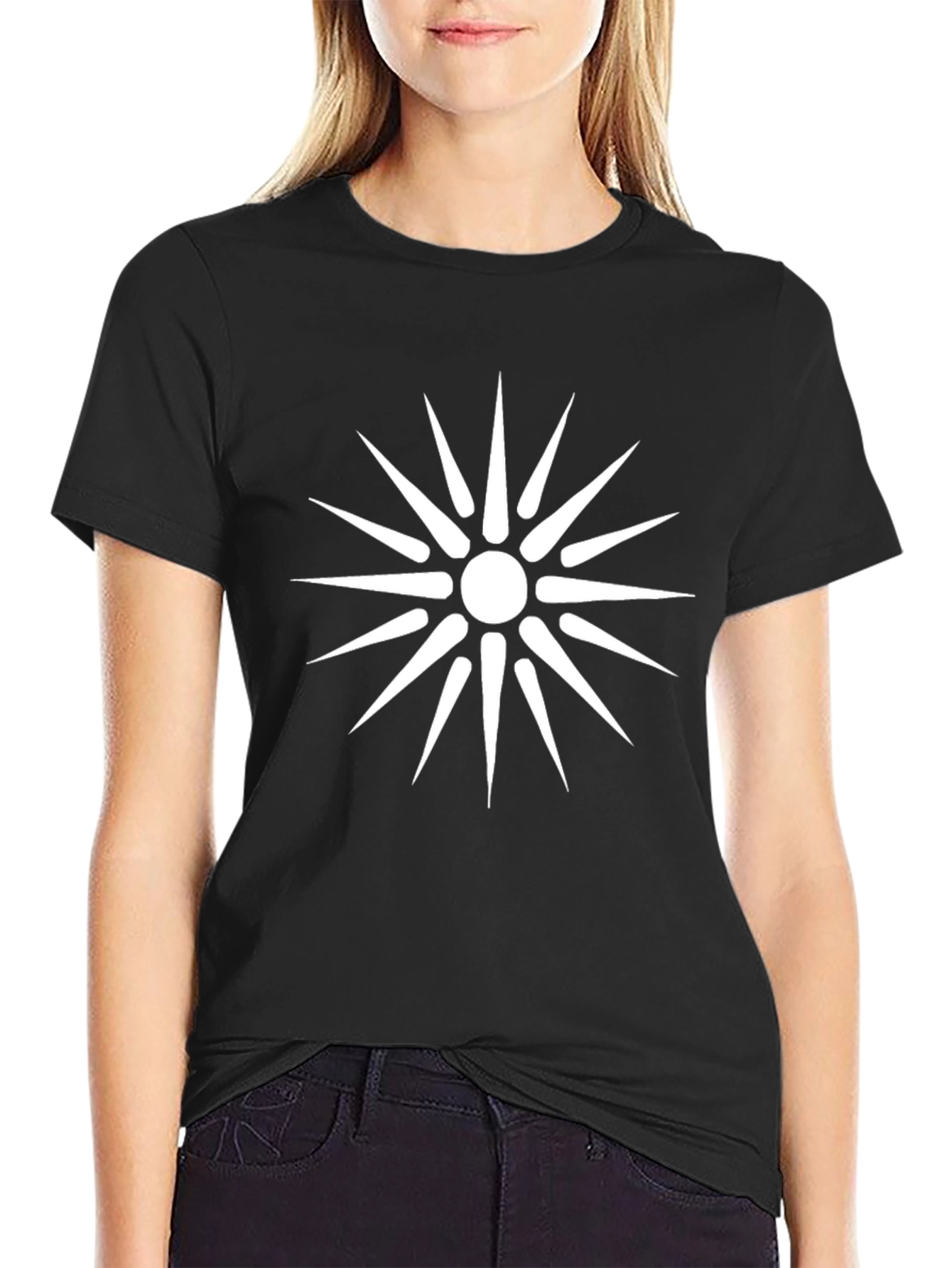 Vergina Sun Black T-Shirt