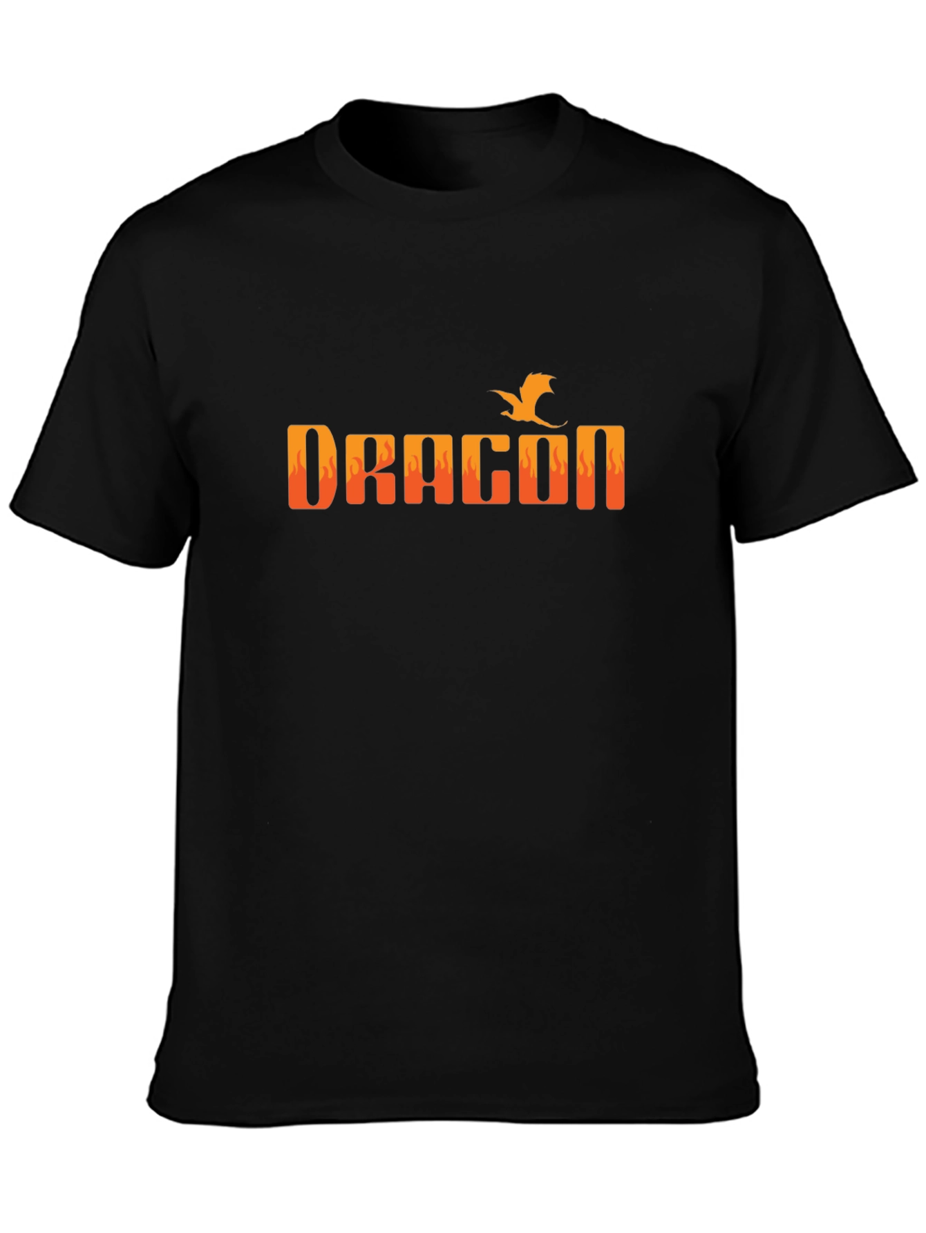 Dragon Fire T-Shirt - Mens Graphic Tee