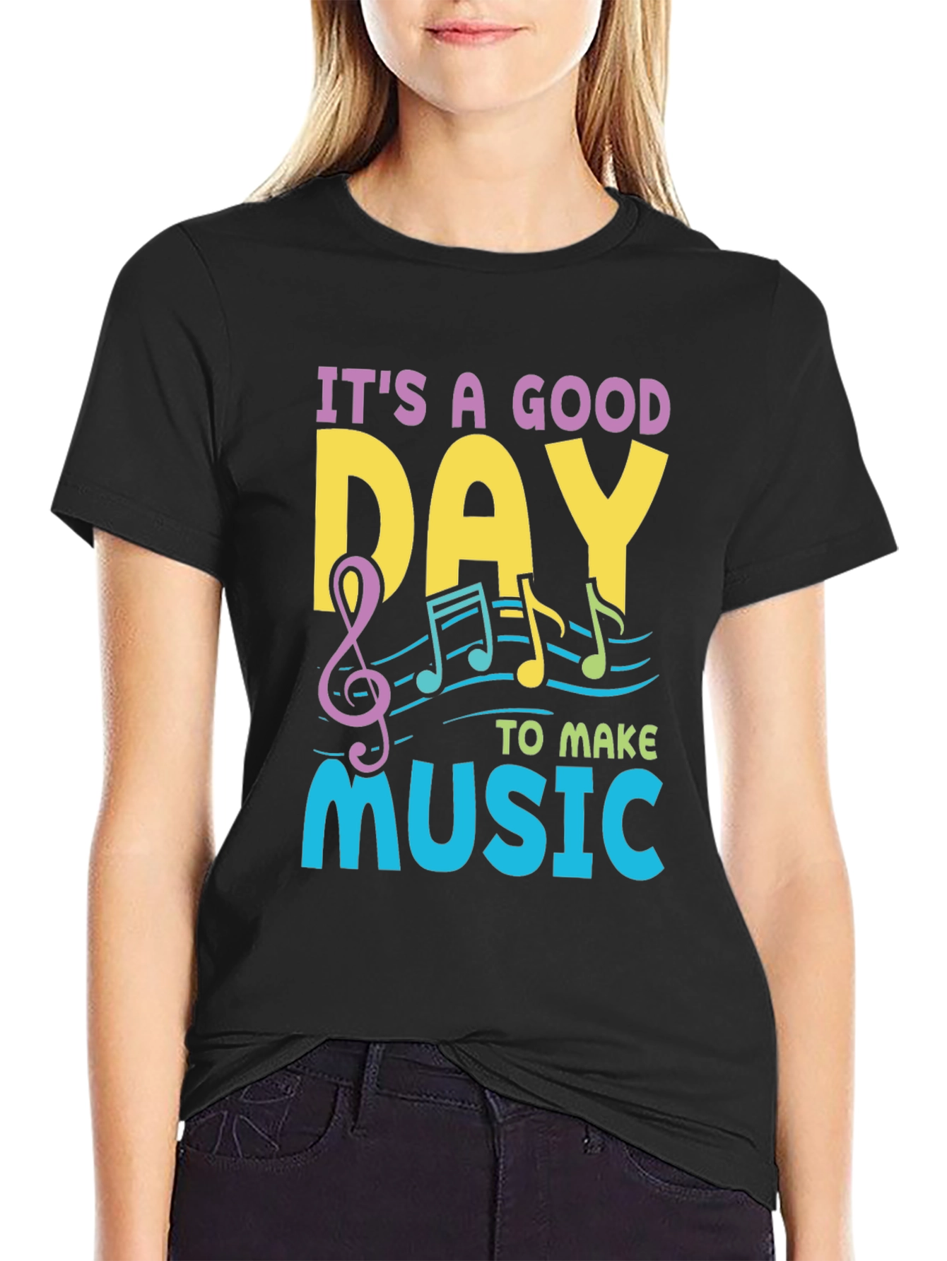 Its A Good Day to Make Music Graphic Tee