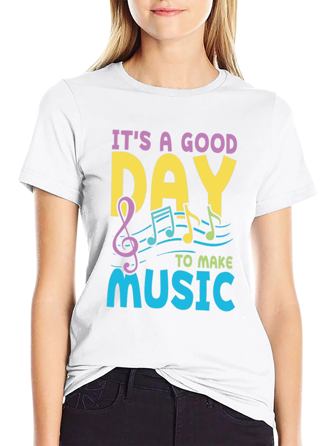 Its A Good Day to Make Music Graphic Tee