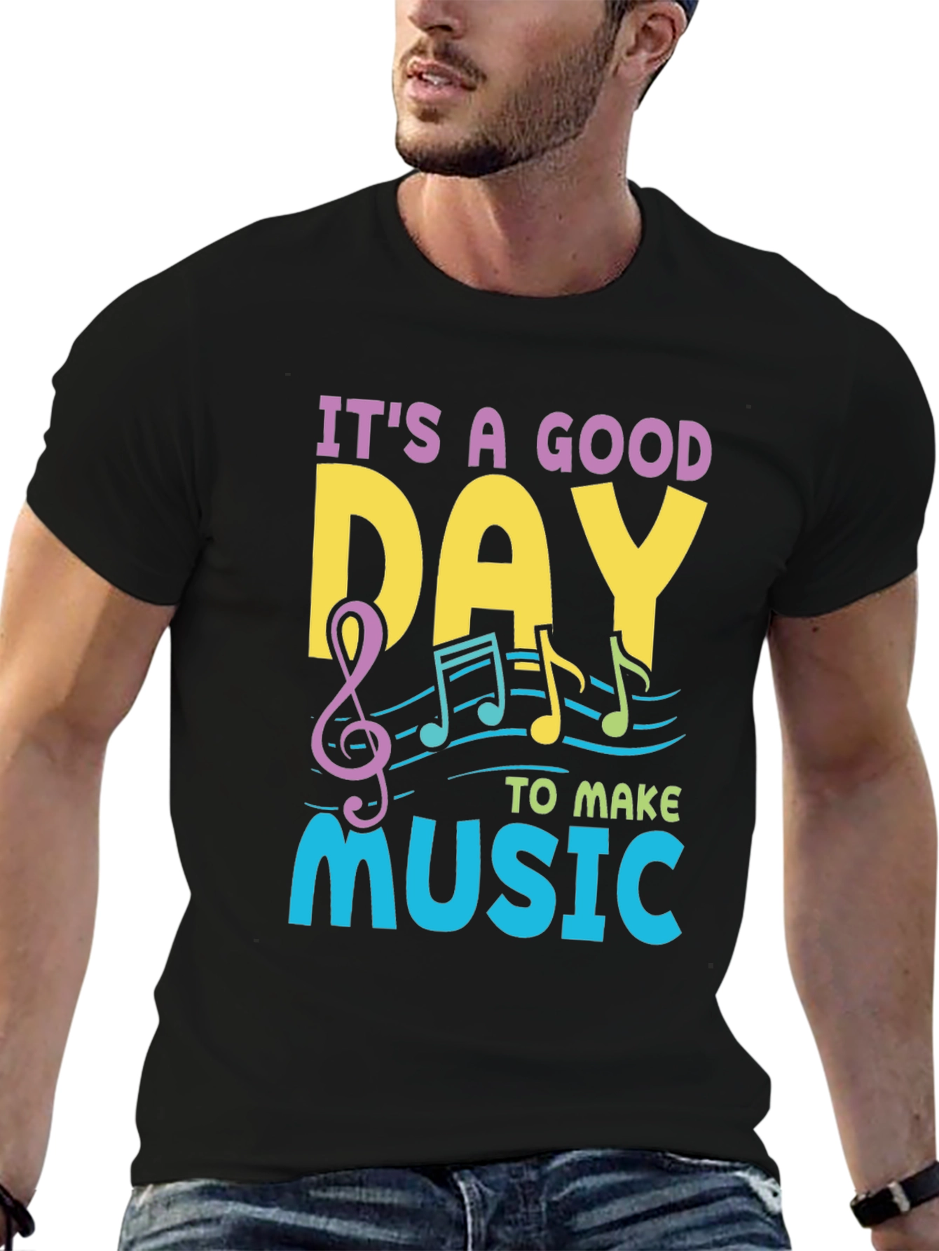 Its A Good Day to Make Music Graphic Tee