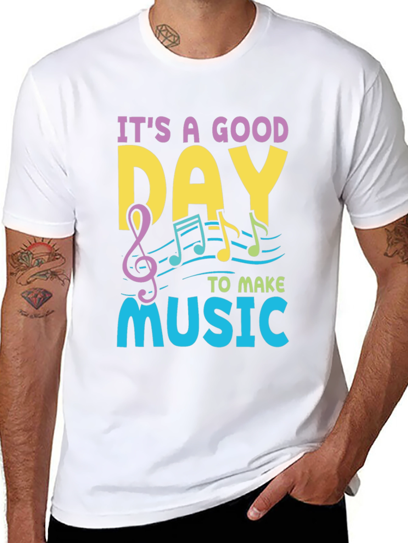 Its A Good Day to Make Music Graphic Tee