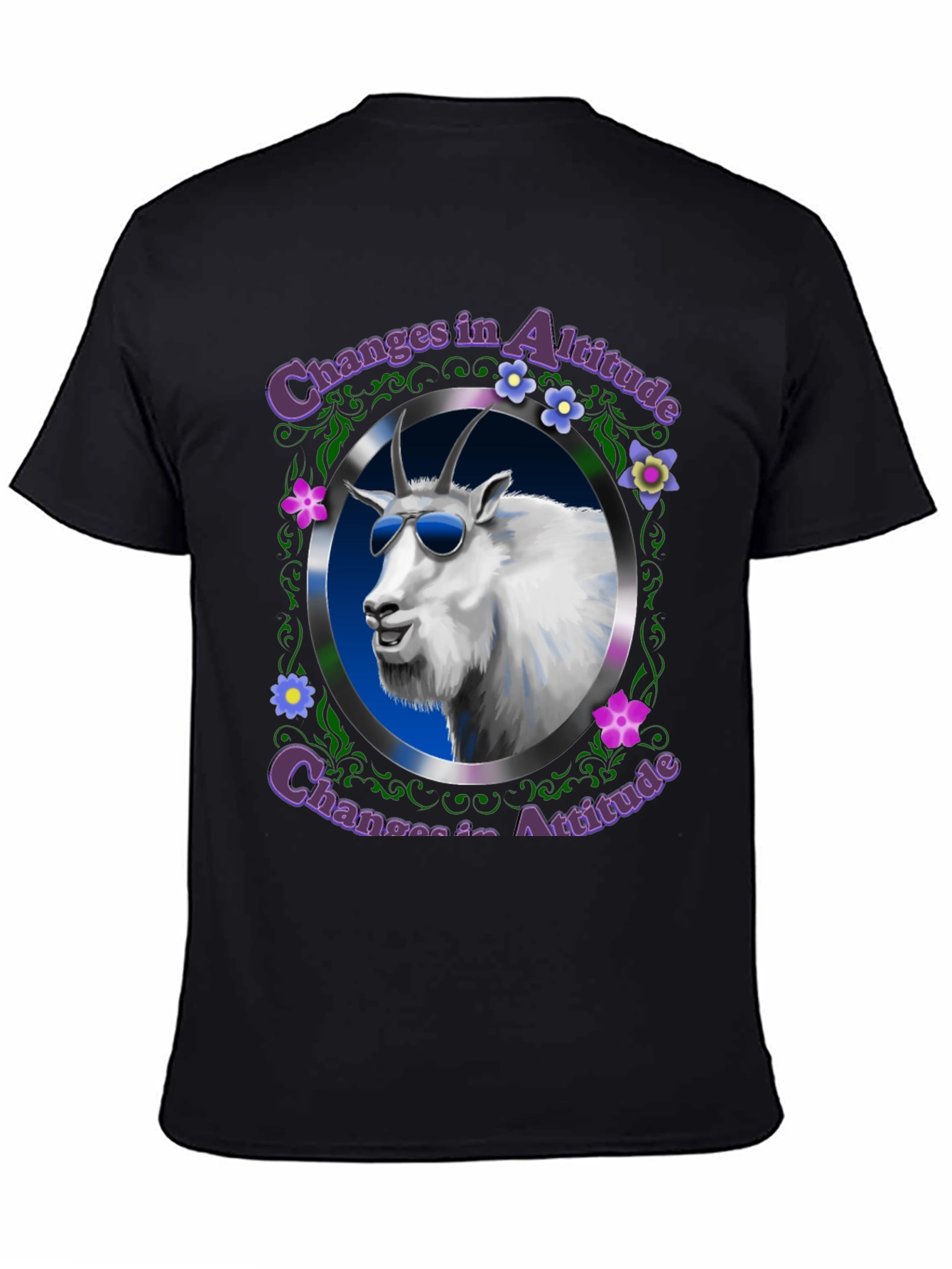 Changes in Altitude T-Shirt: Cool Goat Design