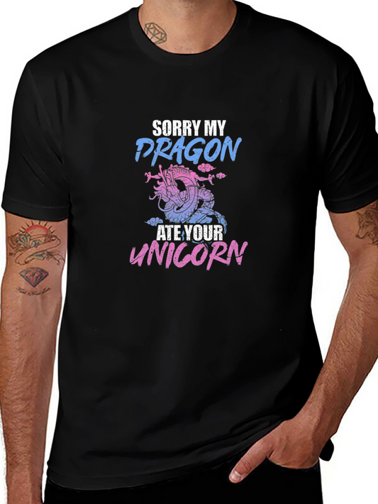 Sorry My Dragon Ate Your Unicorn T-Shirt