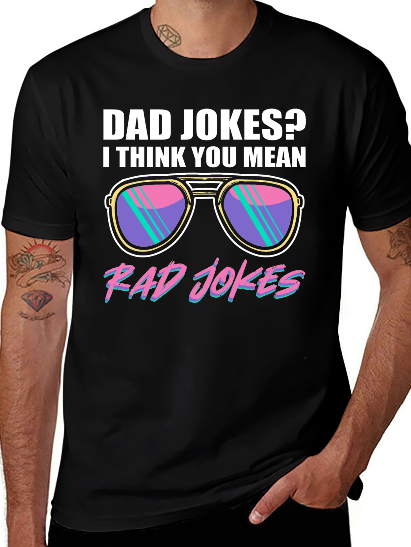 Dad Jokes? Rad Jokes! T-Shirt