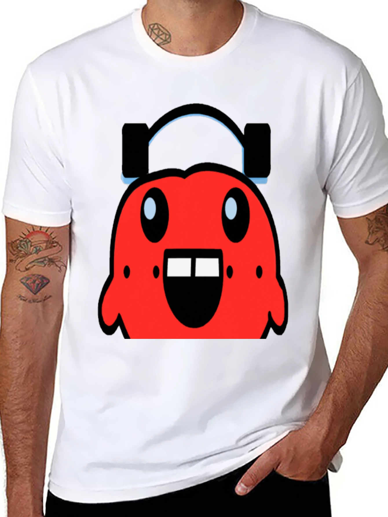 Red Monster Graphic Tee