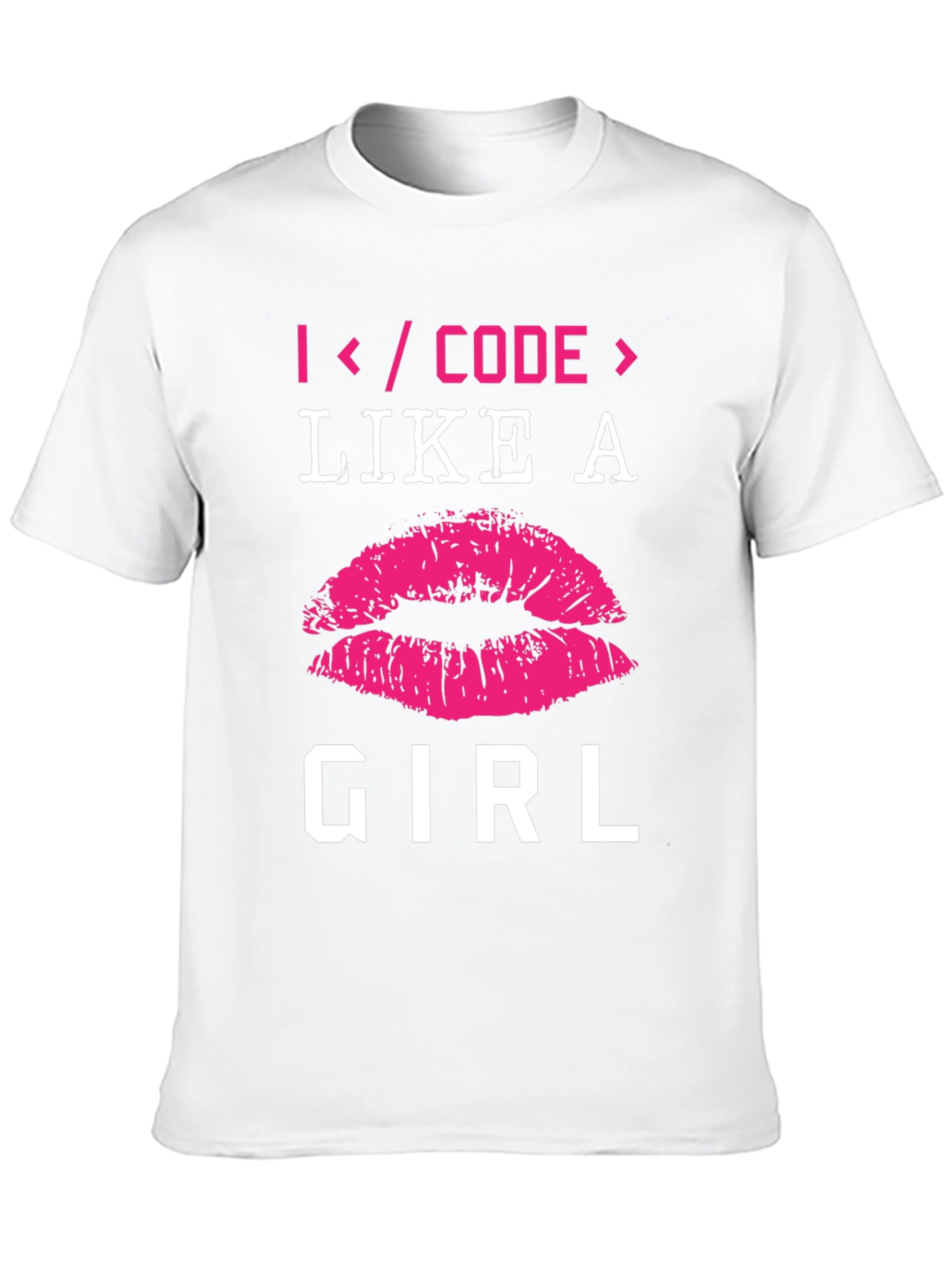 I Code Like a Girl T-Shirt - Programmer Gift