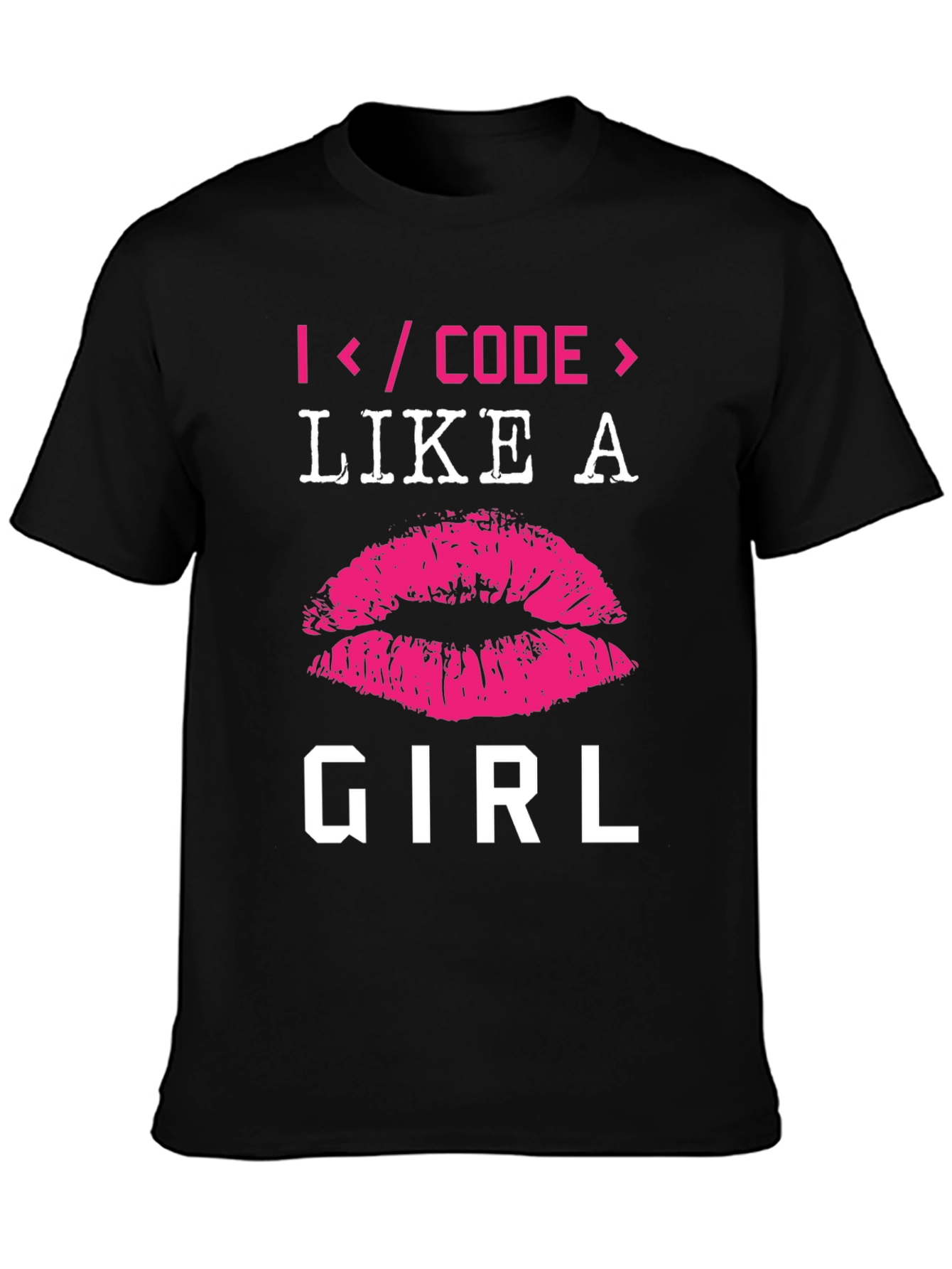 I Code Like a Girl T-Shirt - Programmer Gift