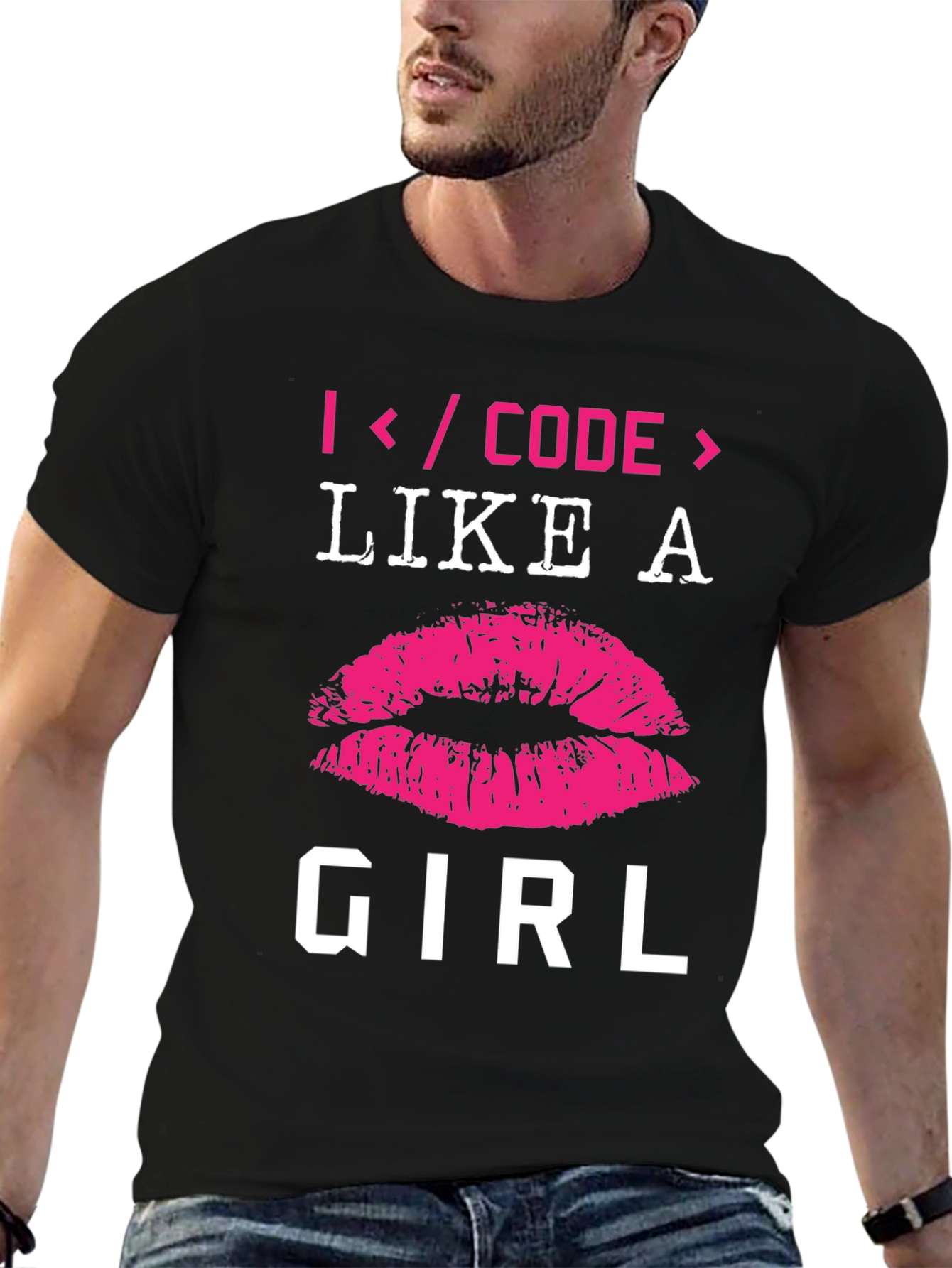 I Code Like a Girl T-Shirt - Programmer Gift