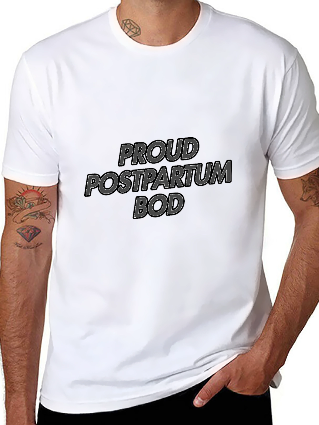 Proud Postpartum Bod Graphic T-Shirt