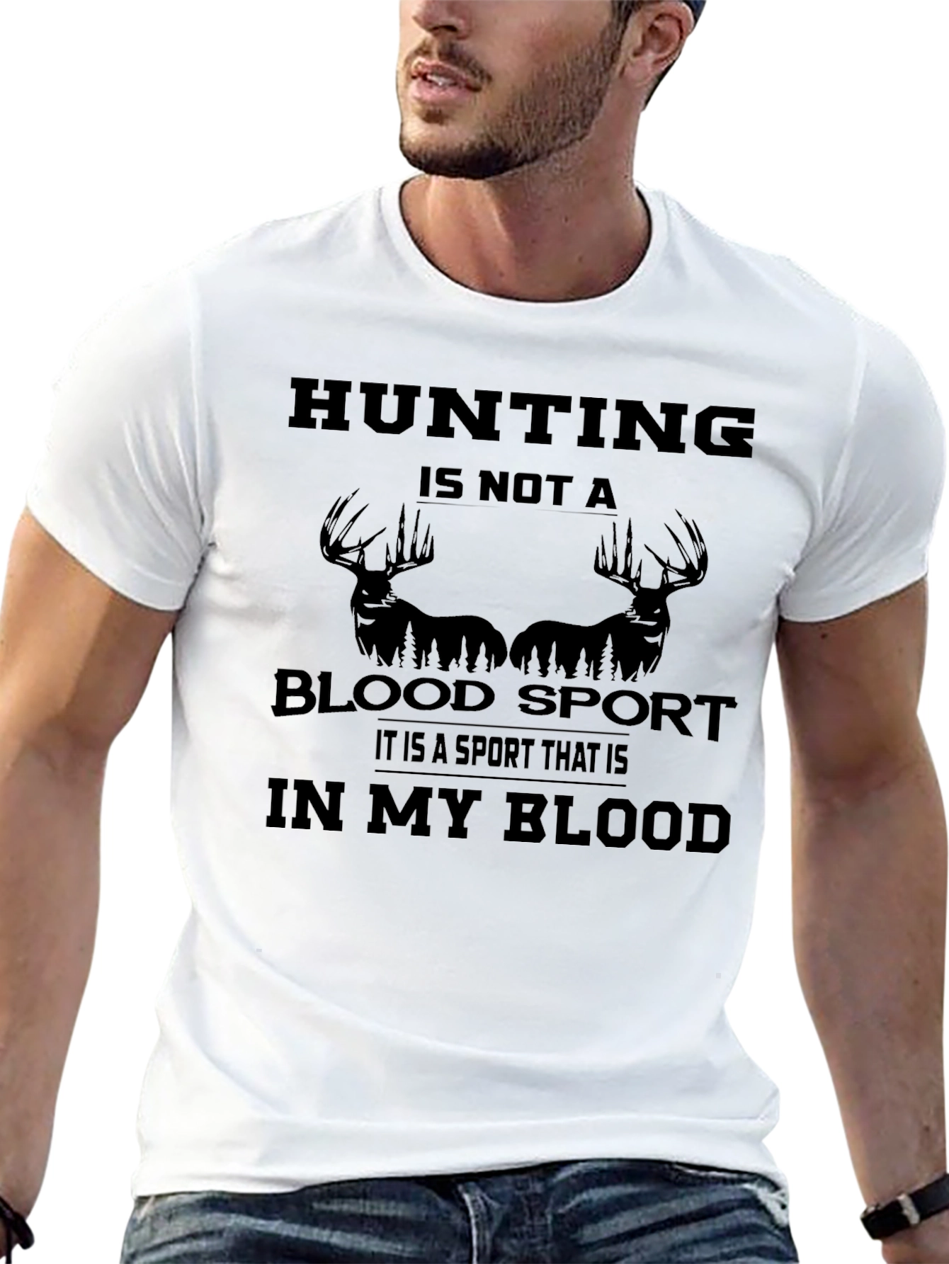 Hunting is Not a Blood Sport Graphic Tee