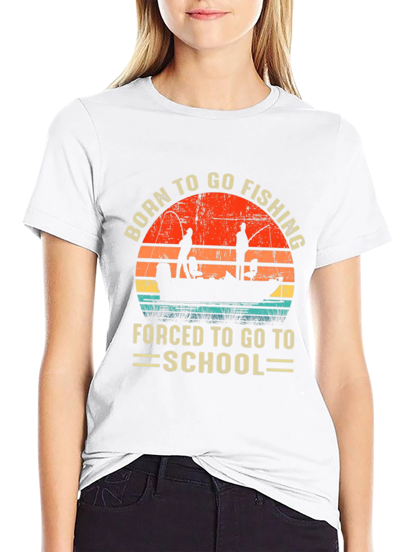 Born to Fish Graphic T-Shirt