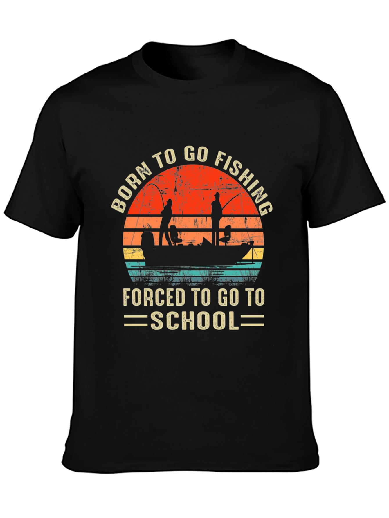 Born to Fish Graphic T-Shirt