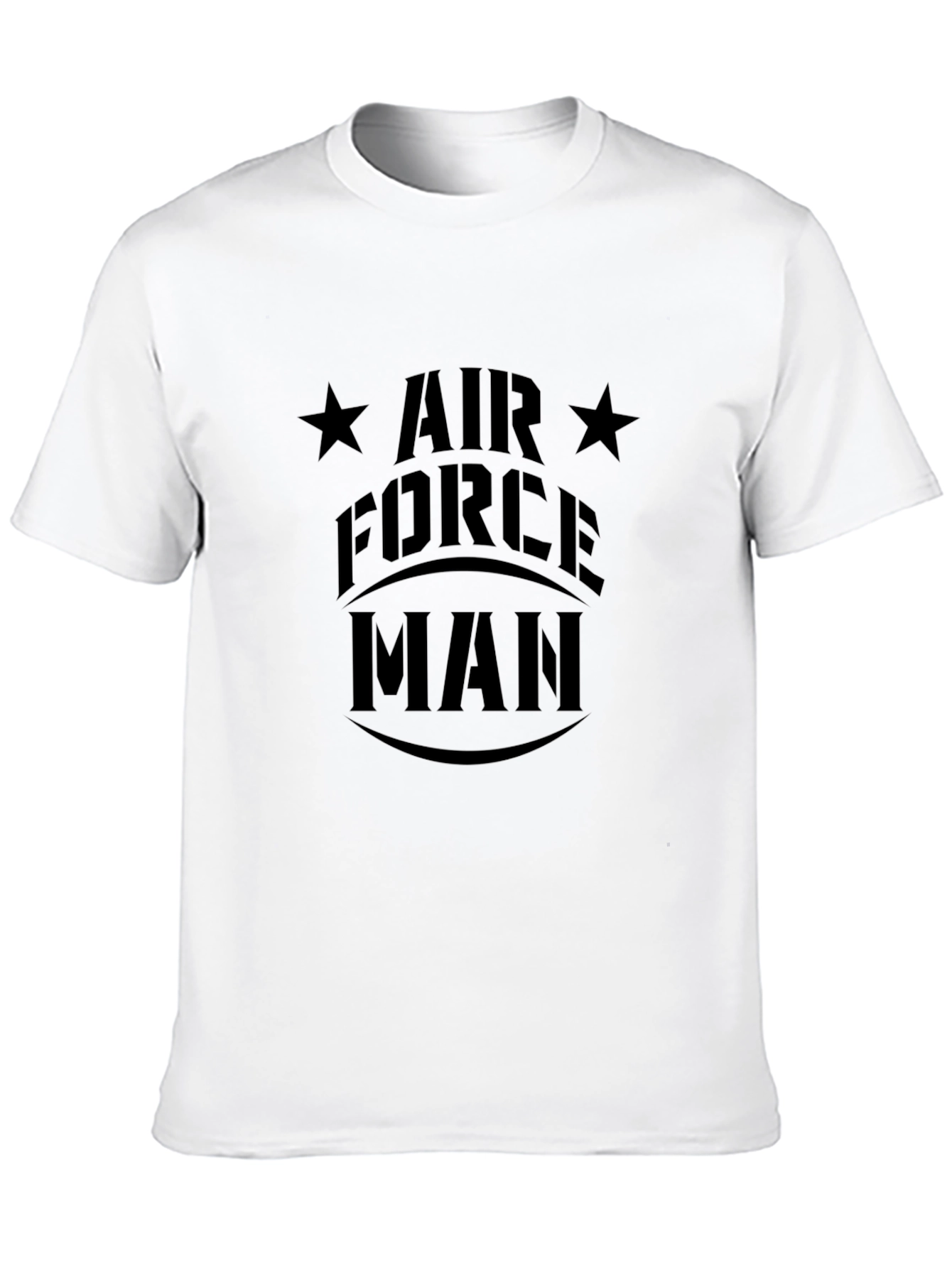 Air Force Man Black T-Shirt