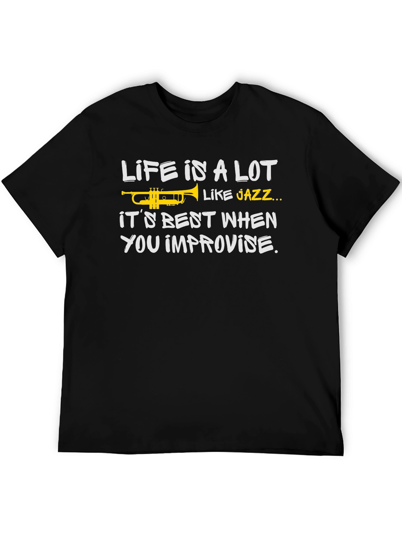 Life Is Like Jazz Graphic T-Shirt