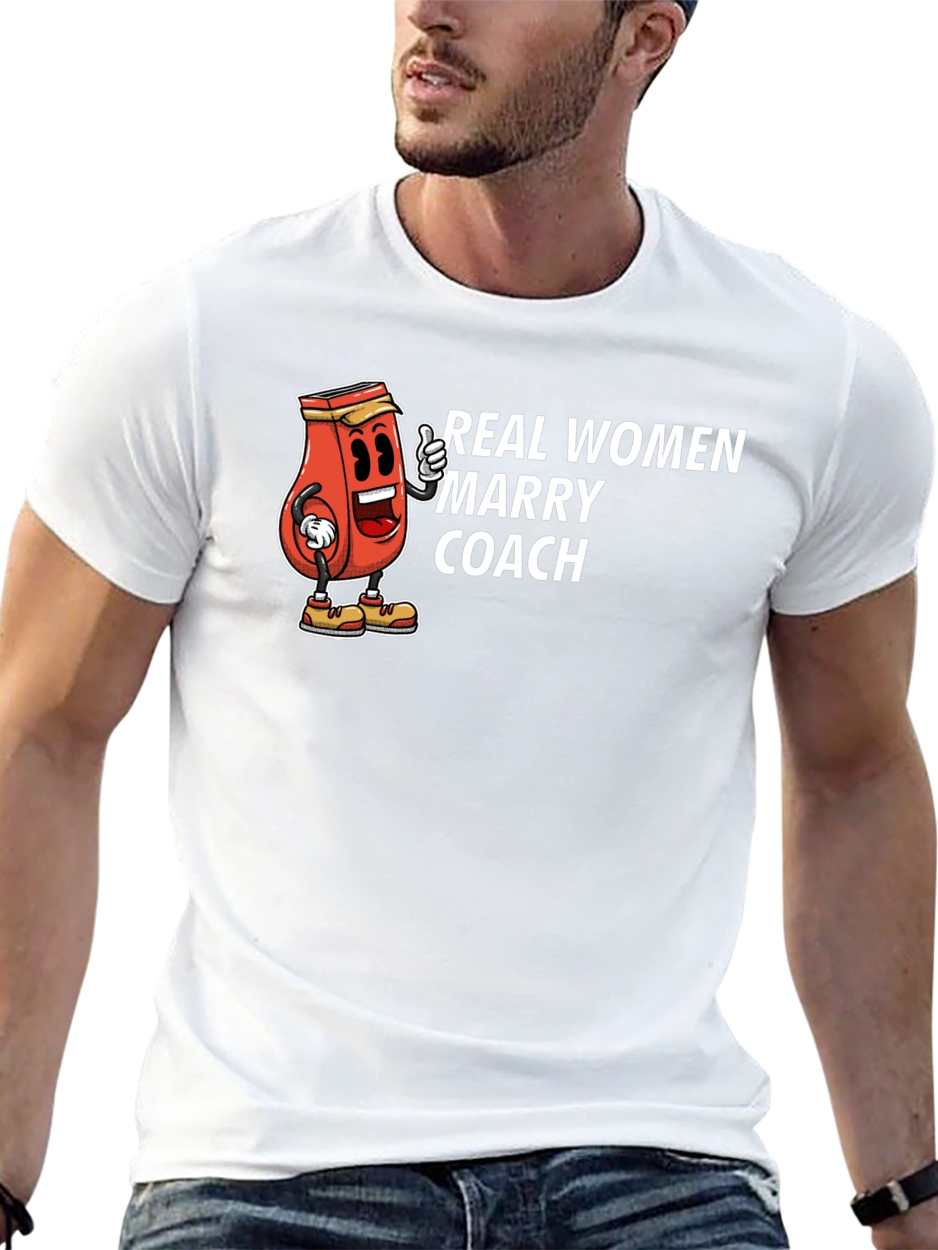 Real Women Marry Coach T-Shirt