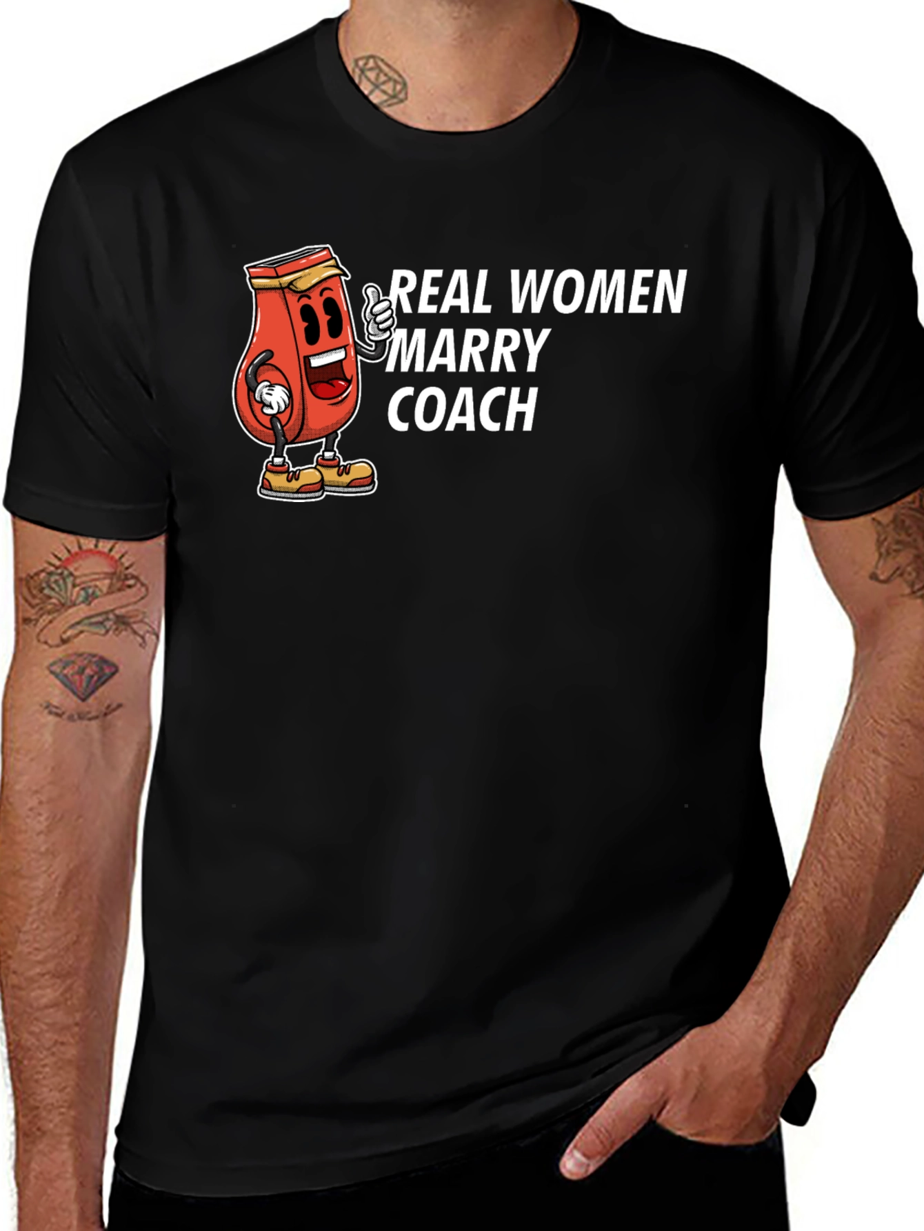 Real Women Marry Coach T-Shirt