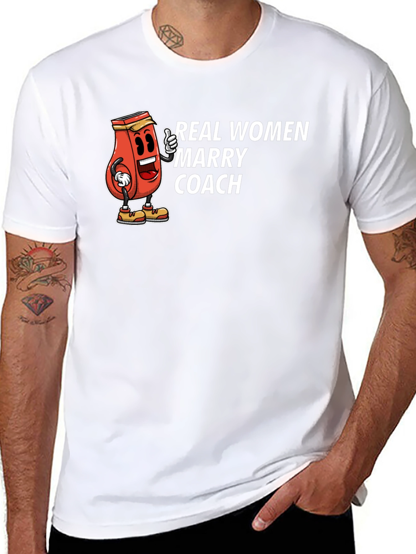 Real Women Marry Coach T-Shirt