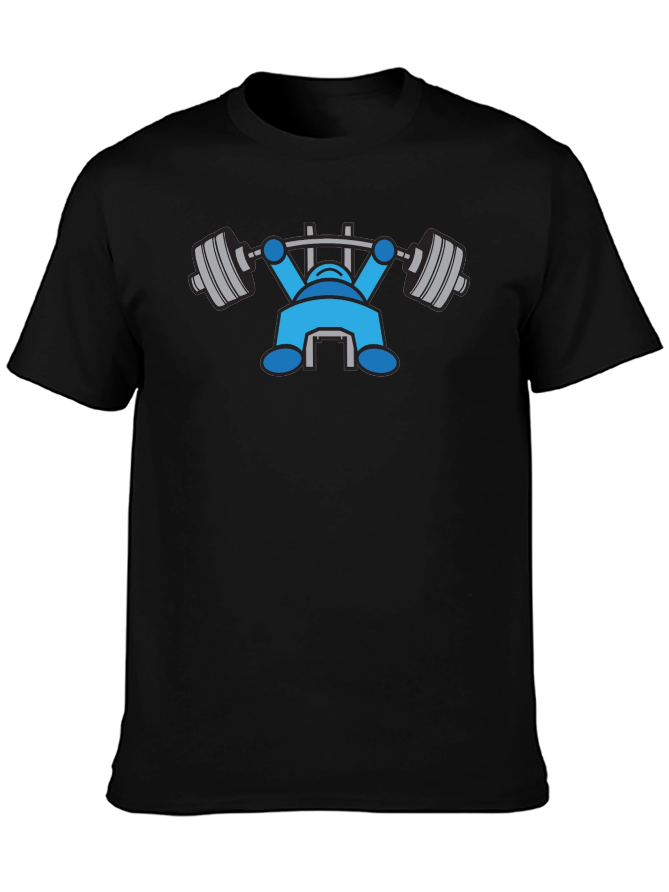 Funny Gym Bro T-Shirt - Lift Like a Robot!
