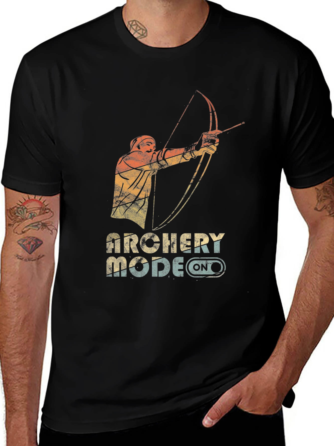 Archery Mode On - Graphic T-Shirt