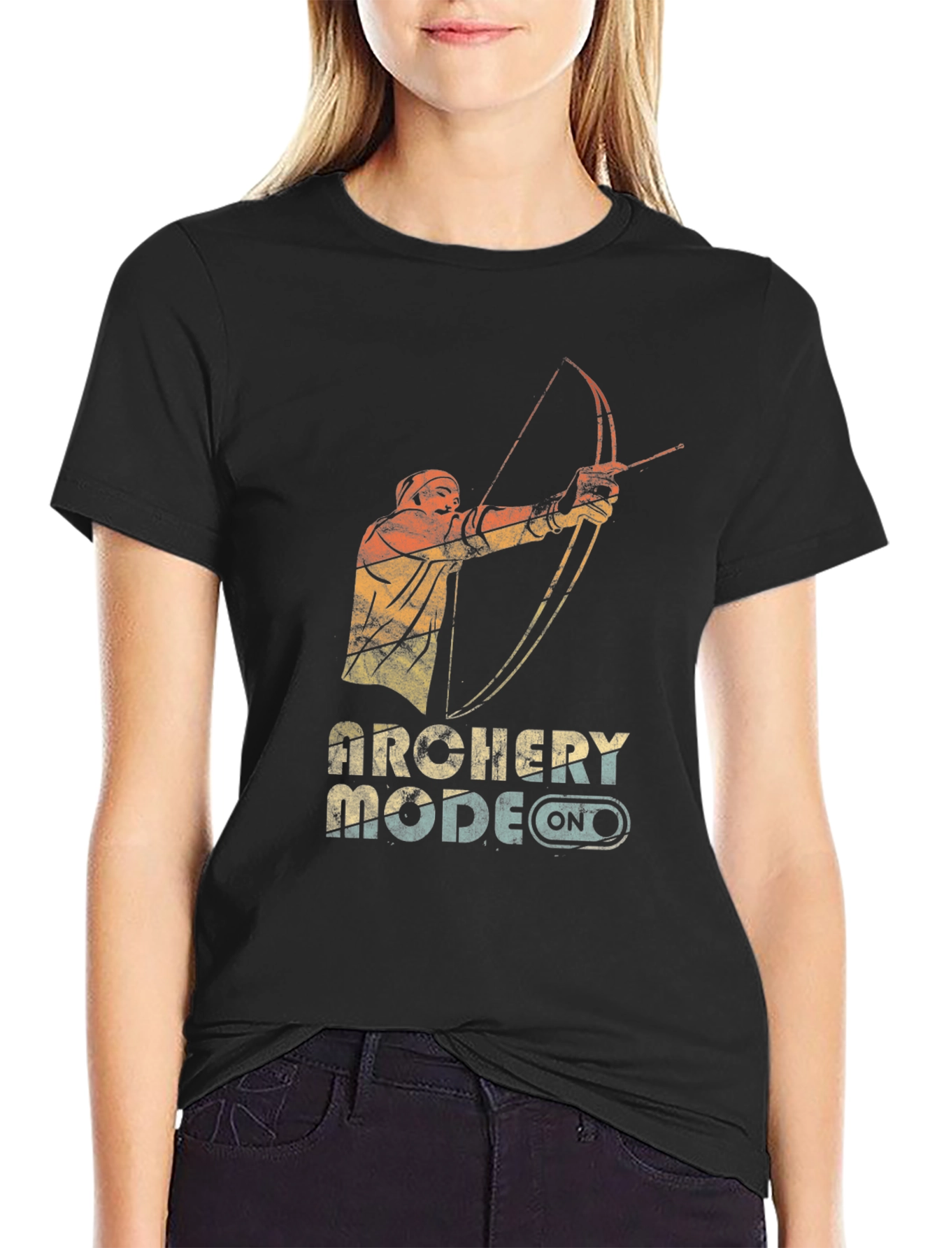 Archery Mode On - Graphic T-Shirt