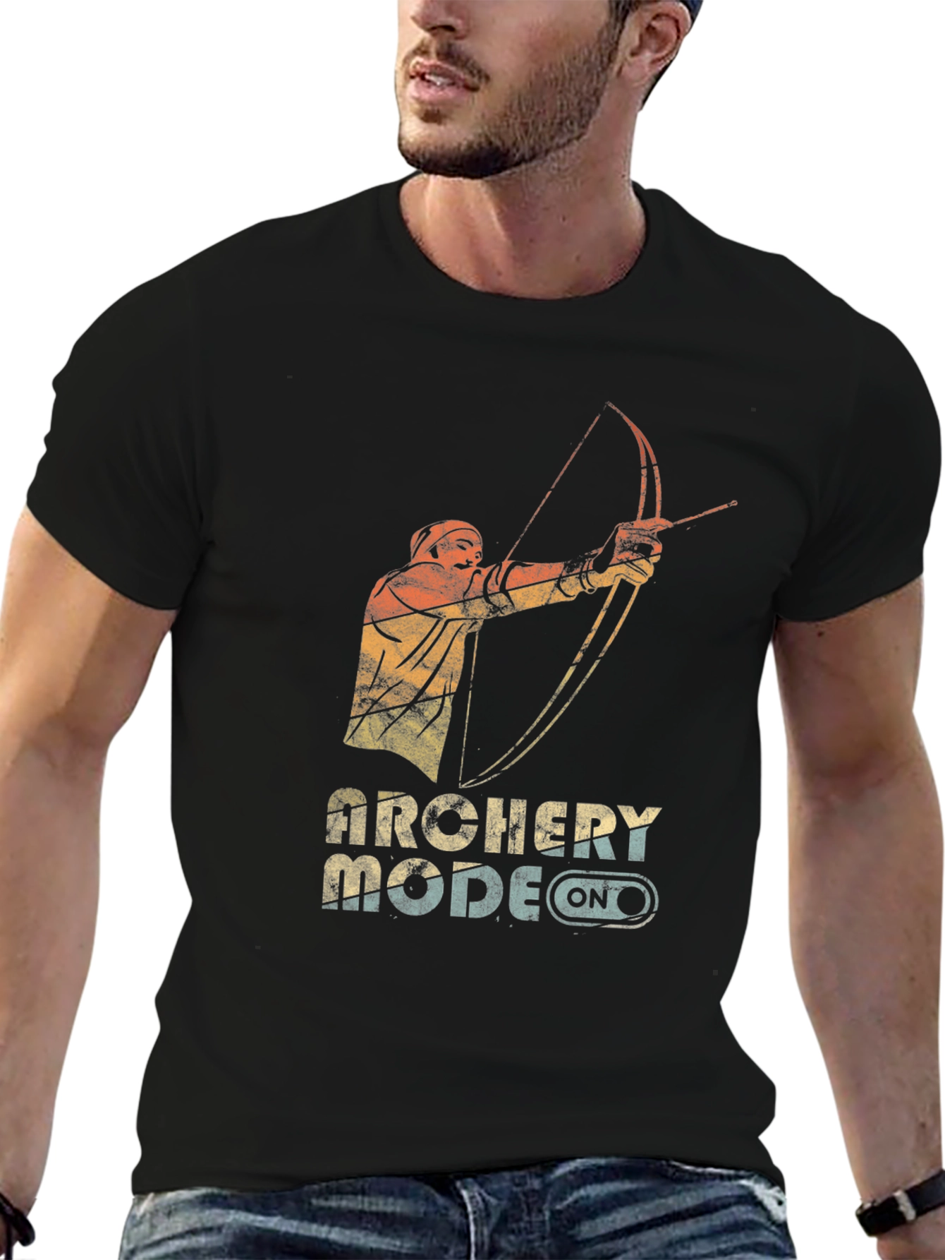 Archery Mode On - Graphic T-Shirt