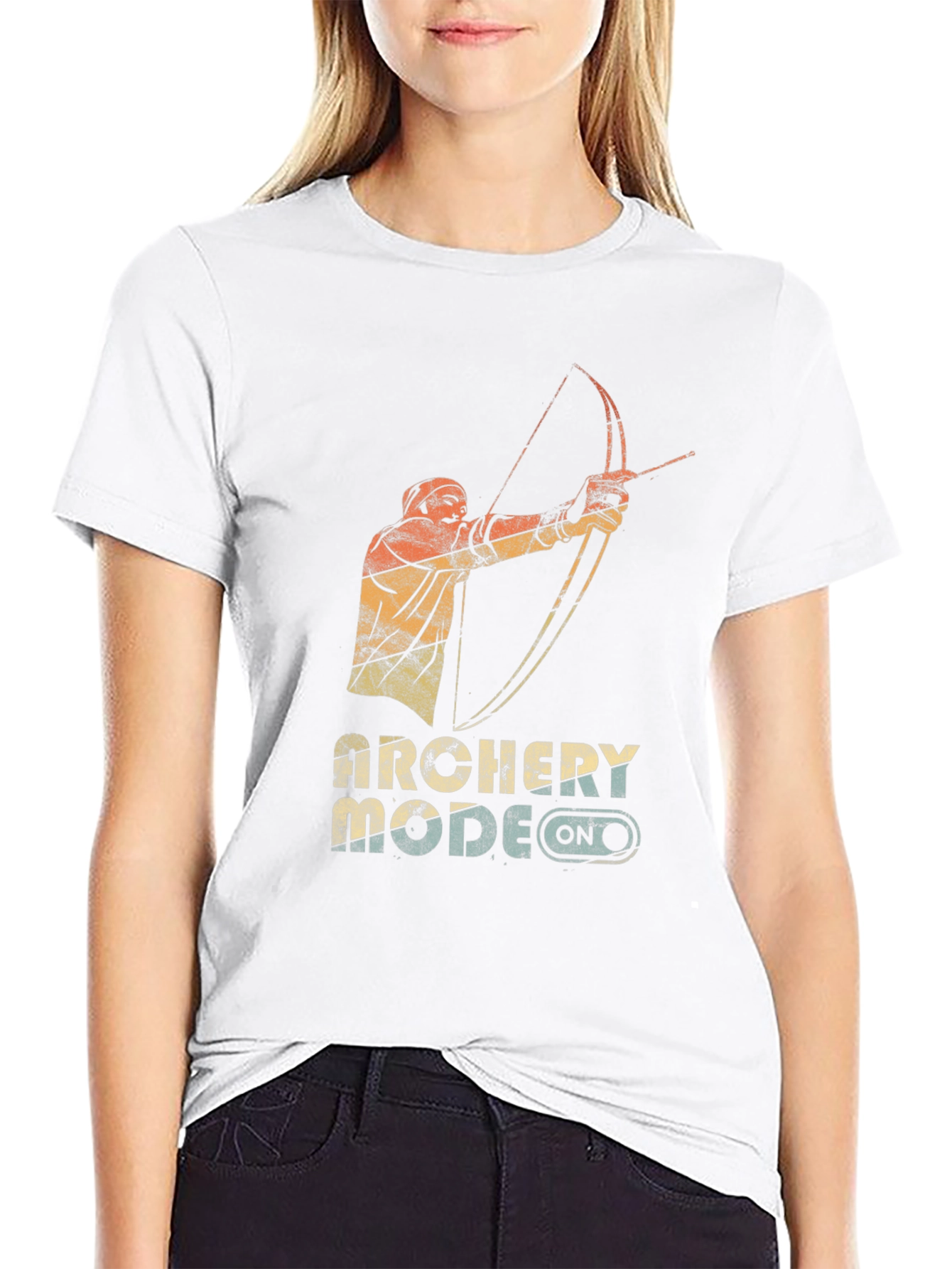 Archery Mode On - Graphic T-Shirt