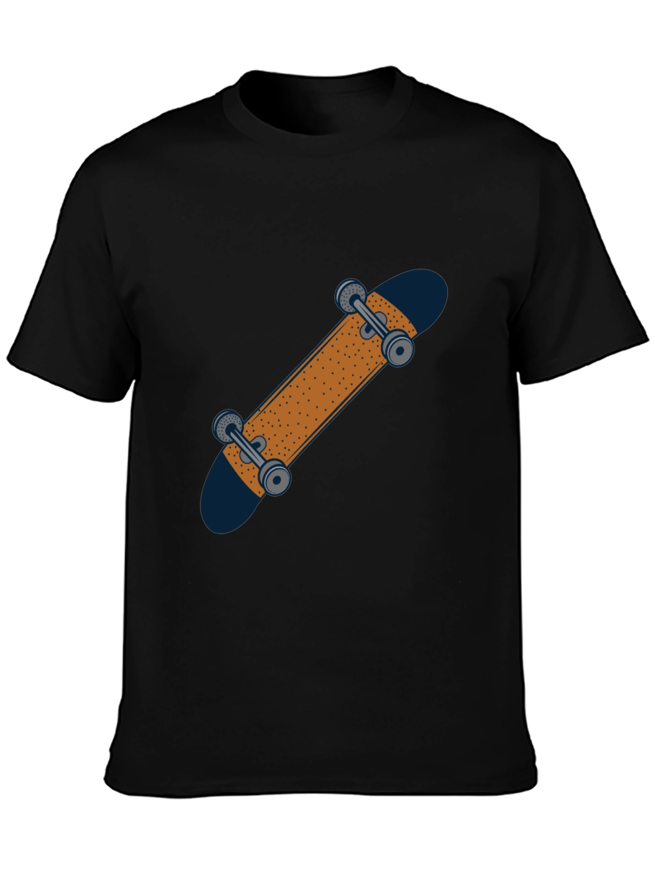 Skateboard Graphic T-Shirt - Casual Style