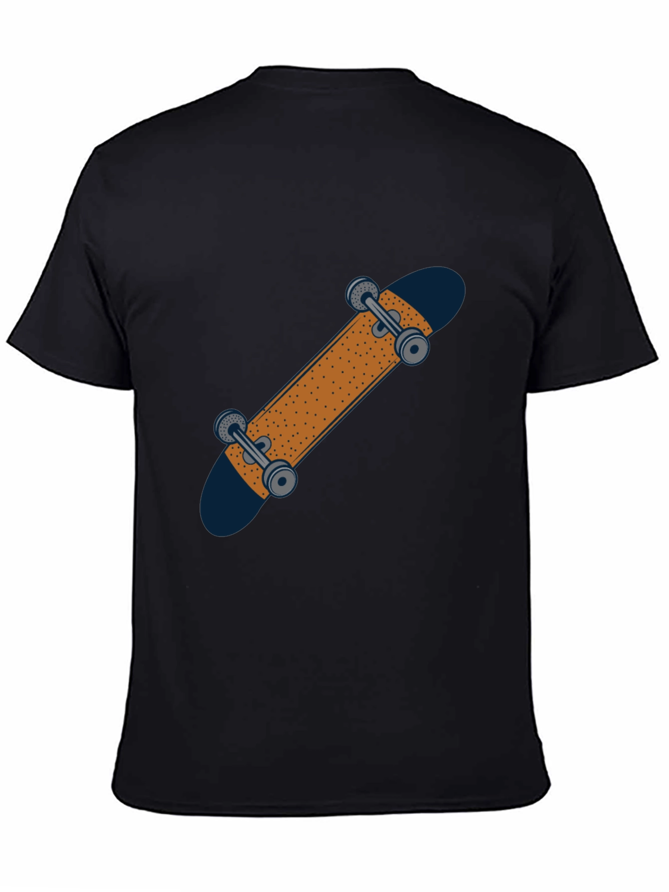 Skateboard Graphic T-Shirt - Casual Style