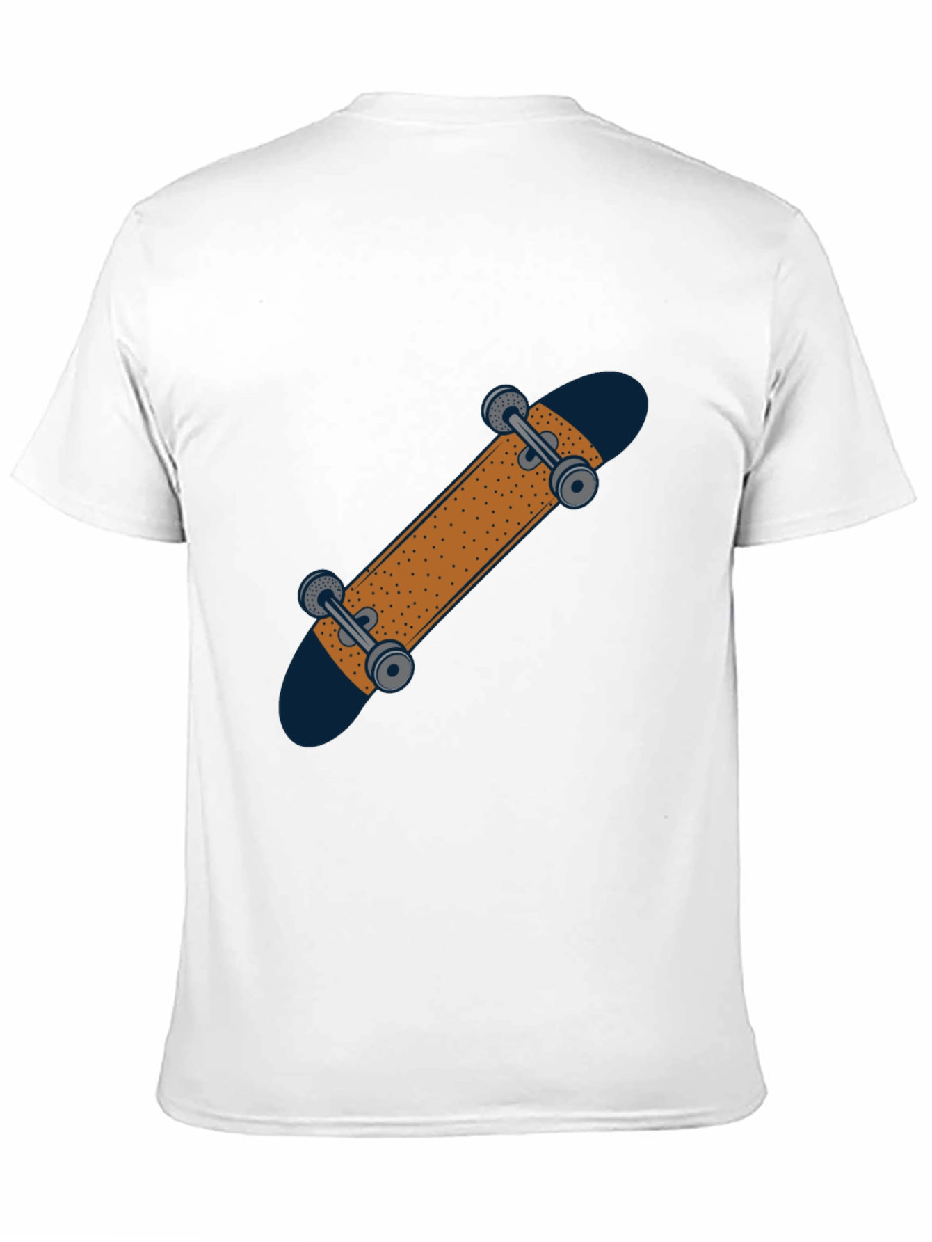 Skateboard Graphic T-Shirt - Casual Style