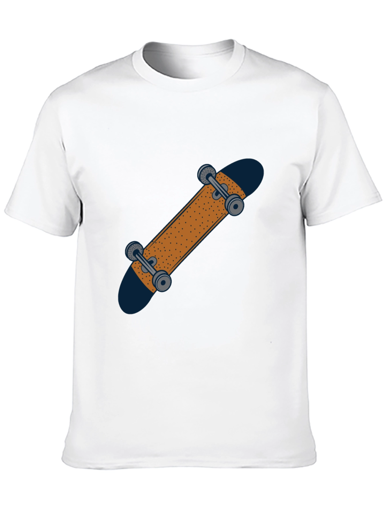 Skateboard Graphic T-Shirt - Casual Style