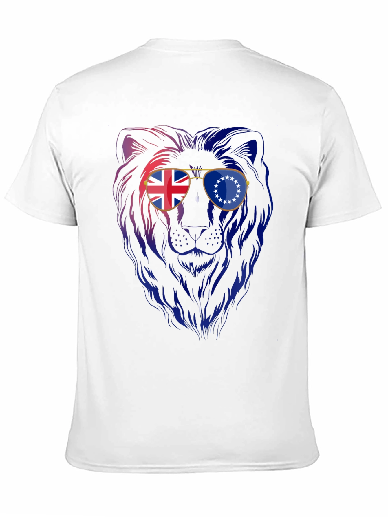Lion Sunglasses Graphic Tee