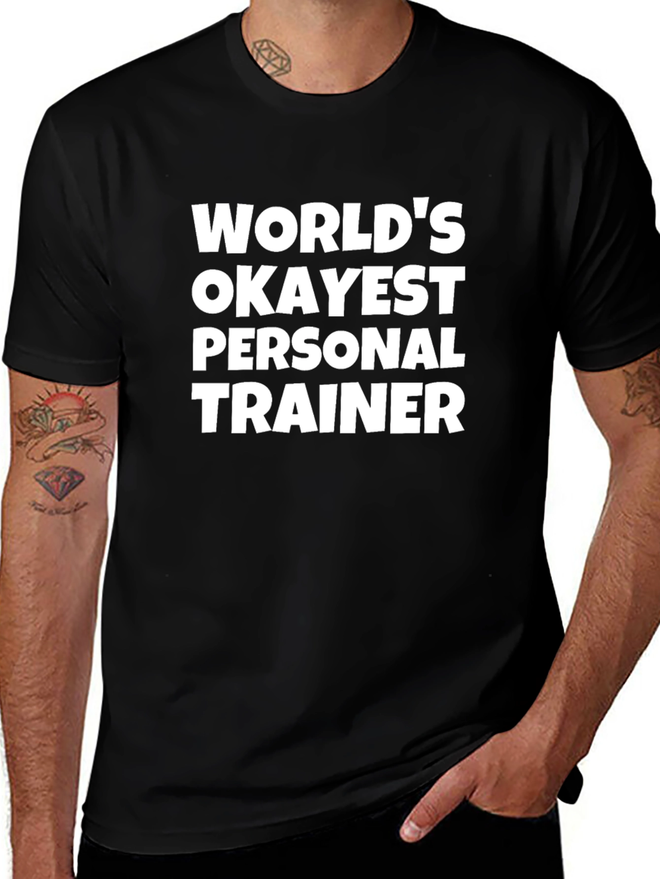 Worlds Okayest Personal Trainer T-Shirt