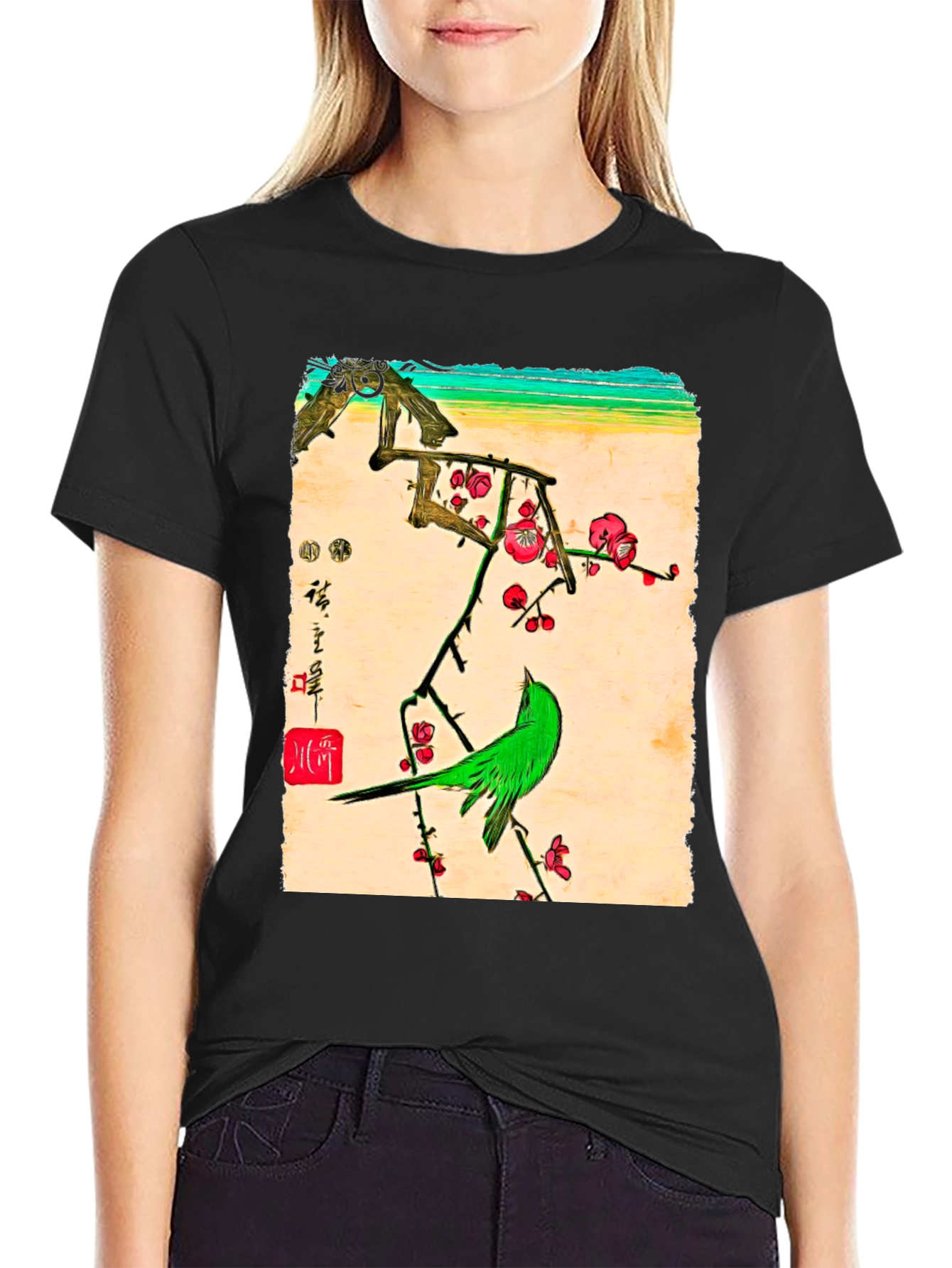 Bird & Blossom Graphic Tee
