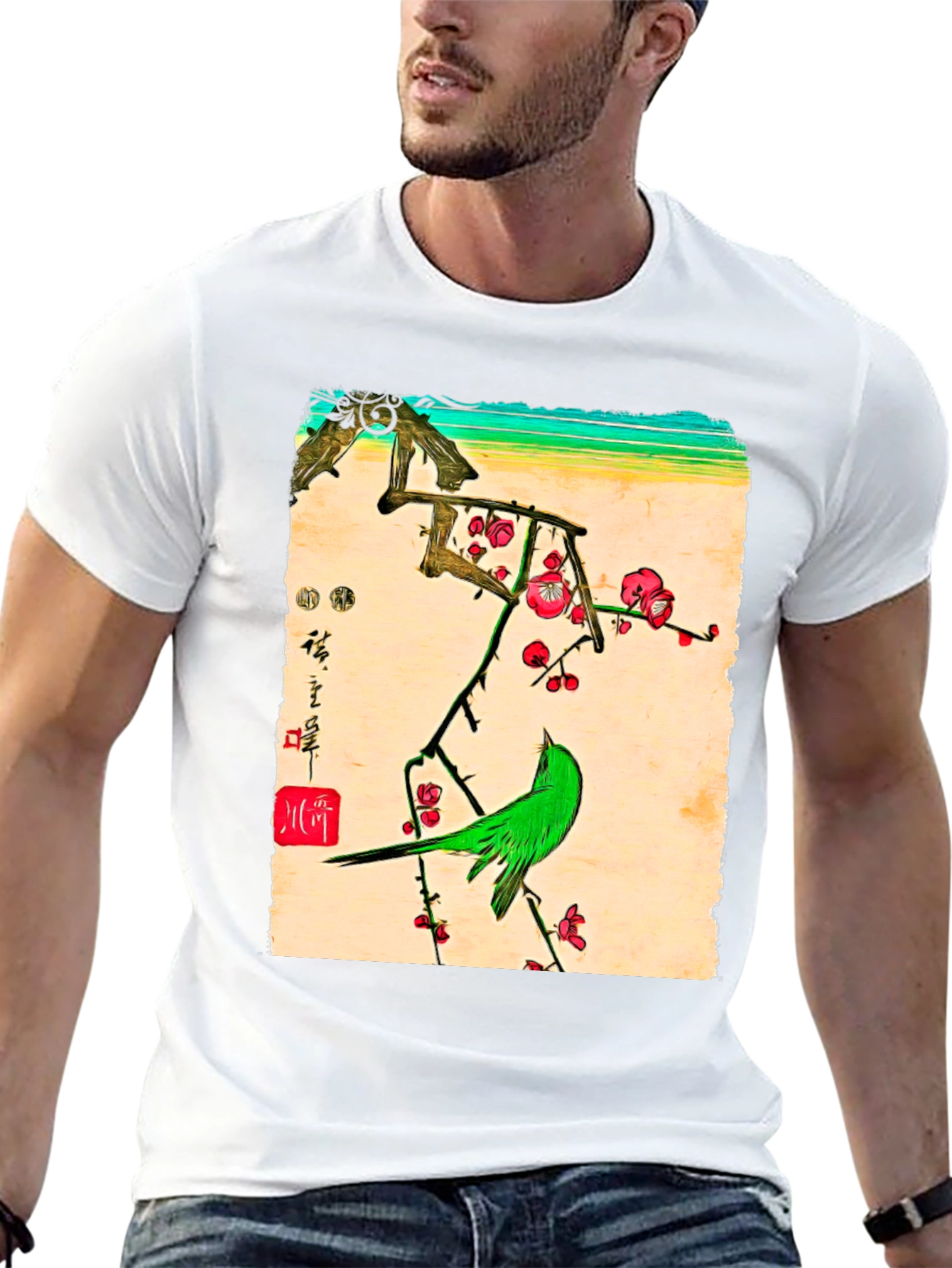 Bird & Blossom Graphic Tee