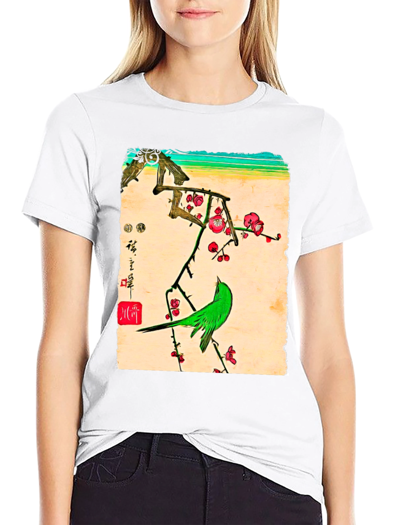 Bird & Blossom Graphic Tee