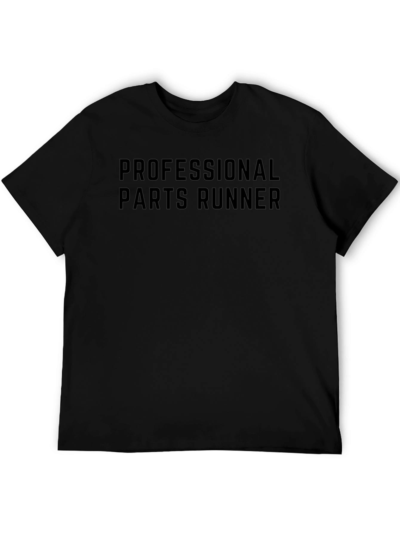 Professional Parts Runner T-Shirt - Black