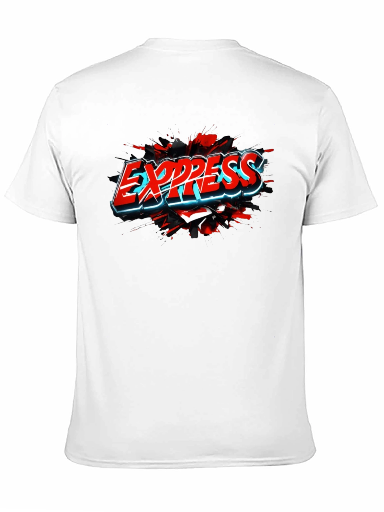 Express Graphic Black T-Shirt