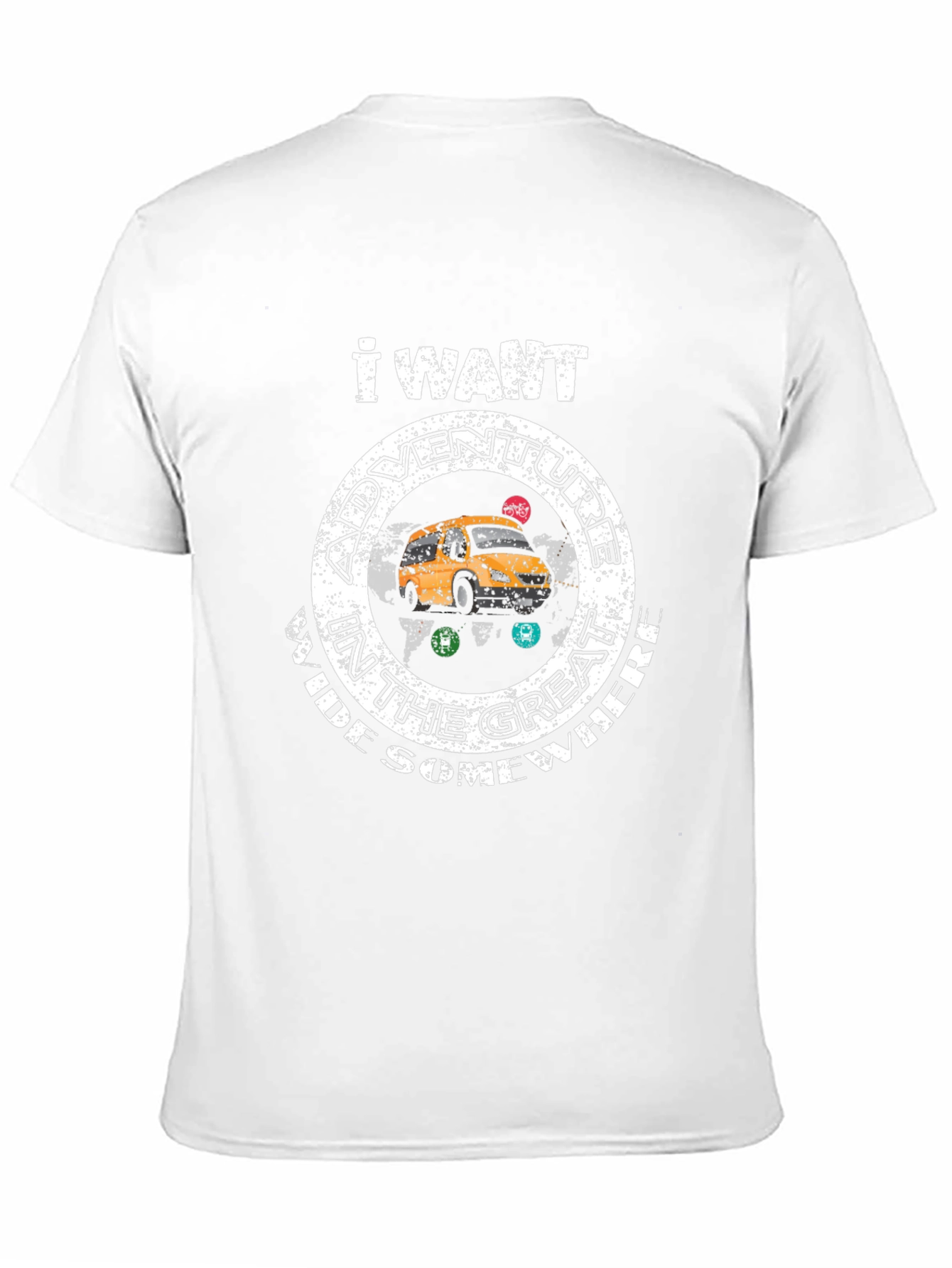 Adventure Somewhere Graphic Tee - Black