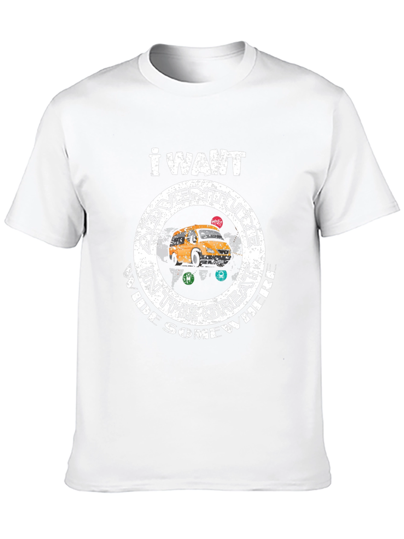 Adventure Somewhere Graphic Tee - Black