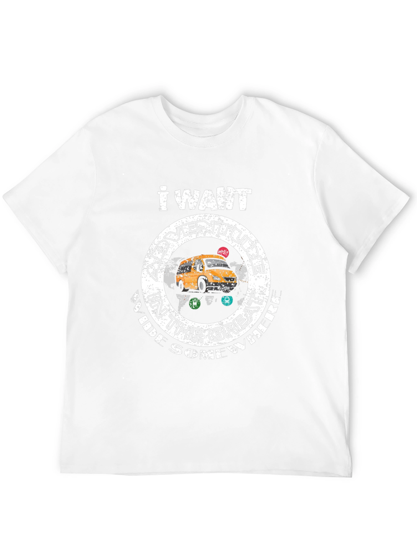 Adventure Somewhere Graphic Tee - Black