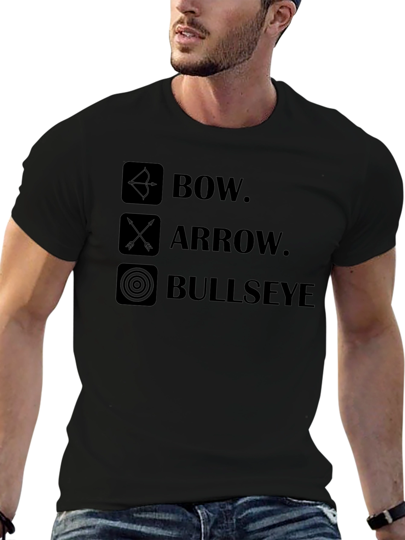 Archery Bow Arrow Bullseye T-Shirt