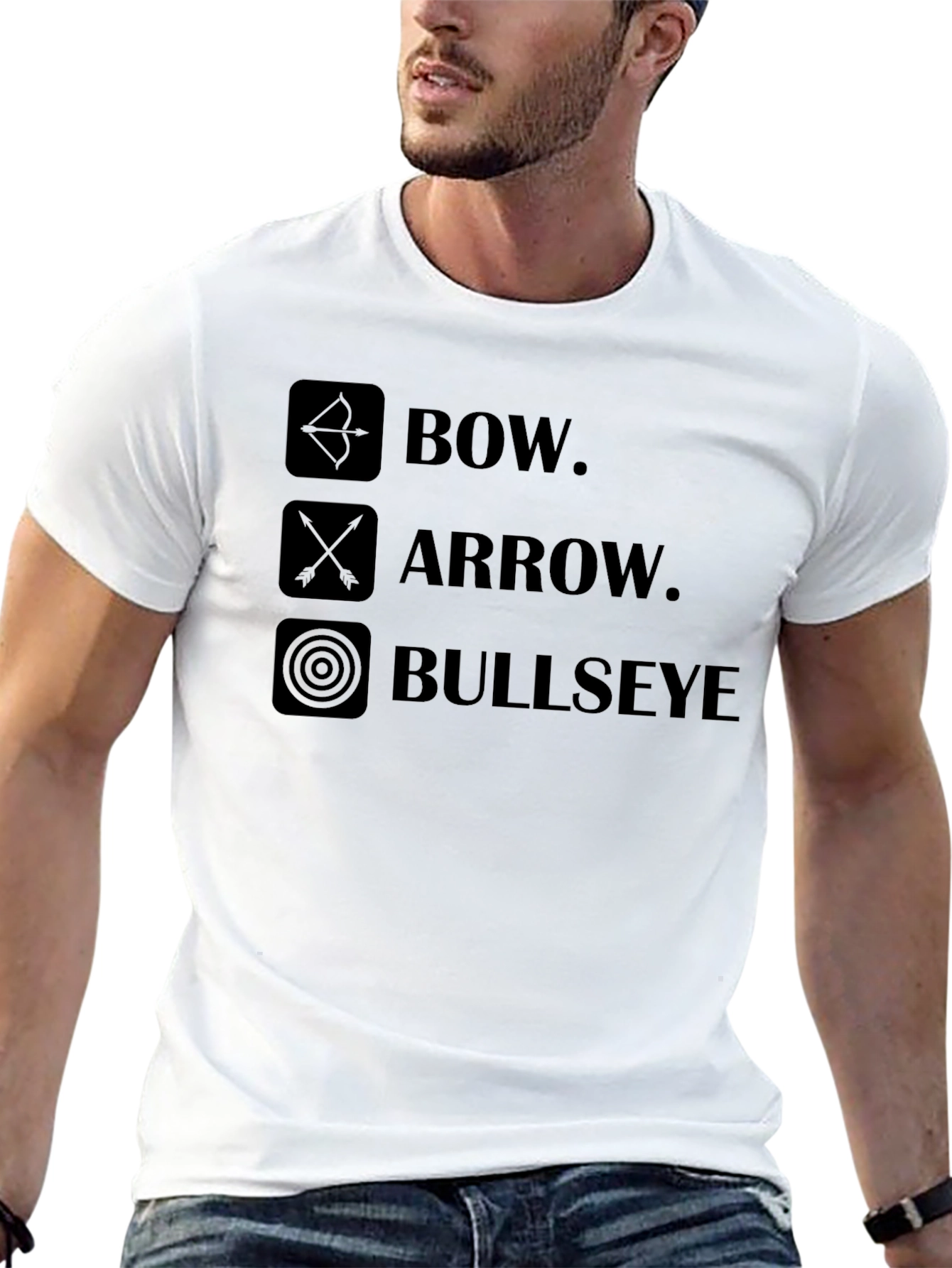 Archery Bow Arrow Bullseye T-Shirt